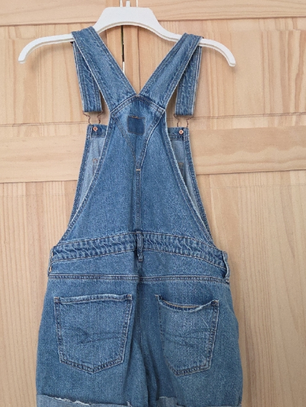 American Eagle Outfitters Denim Tomgirl Shortall - Picture 7 of 8